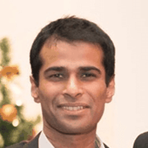 A headshot of Mathew Mathai