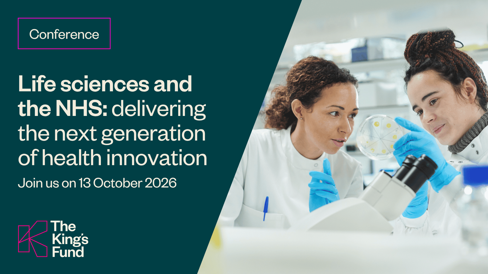 Kings Health Science Life Sciences, The NHS, and Health Innovation Conference 2026 | The ...