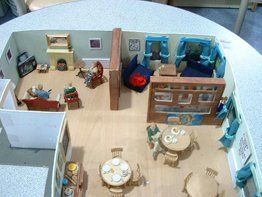 Miniature model house