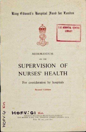 Supervision of nurses' health