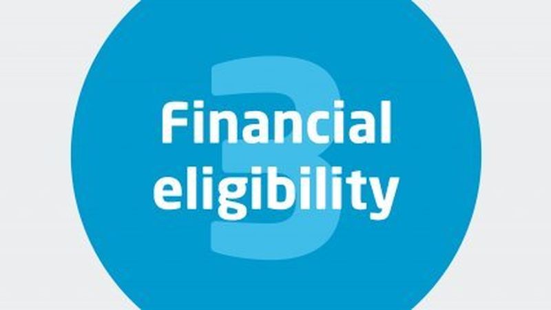 3. Financial eligibility