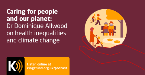 Dr Dominique Allwood On Health Inequalities And Climate Change | The ...