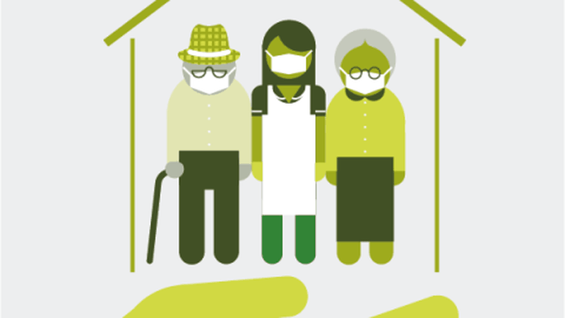 A social care worker