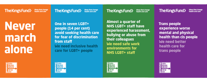 Slogans from our Pride placards in 2023