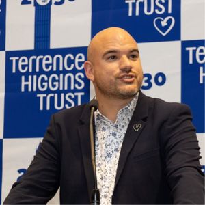 A photo of Richard Angell, CEO of the Terrence Higgins Trust