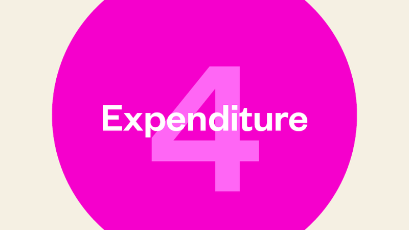 Pink circle with number 4